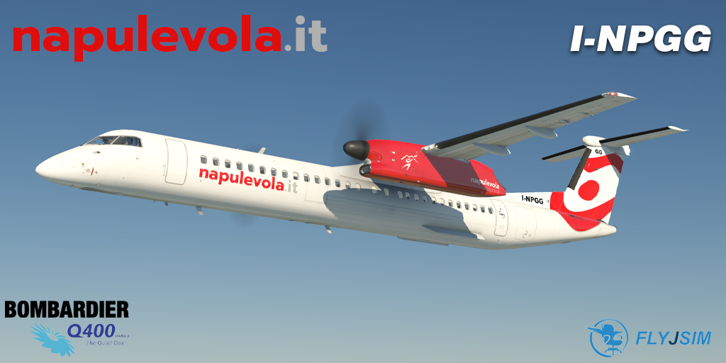 Bombardier Dash8 Q400 I-NPGG